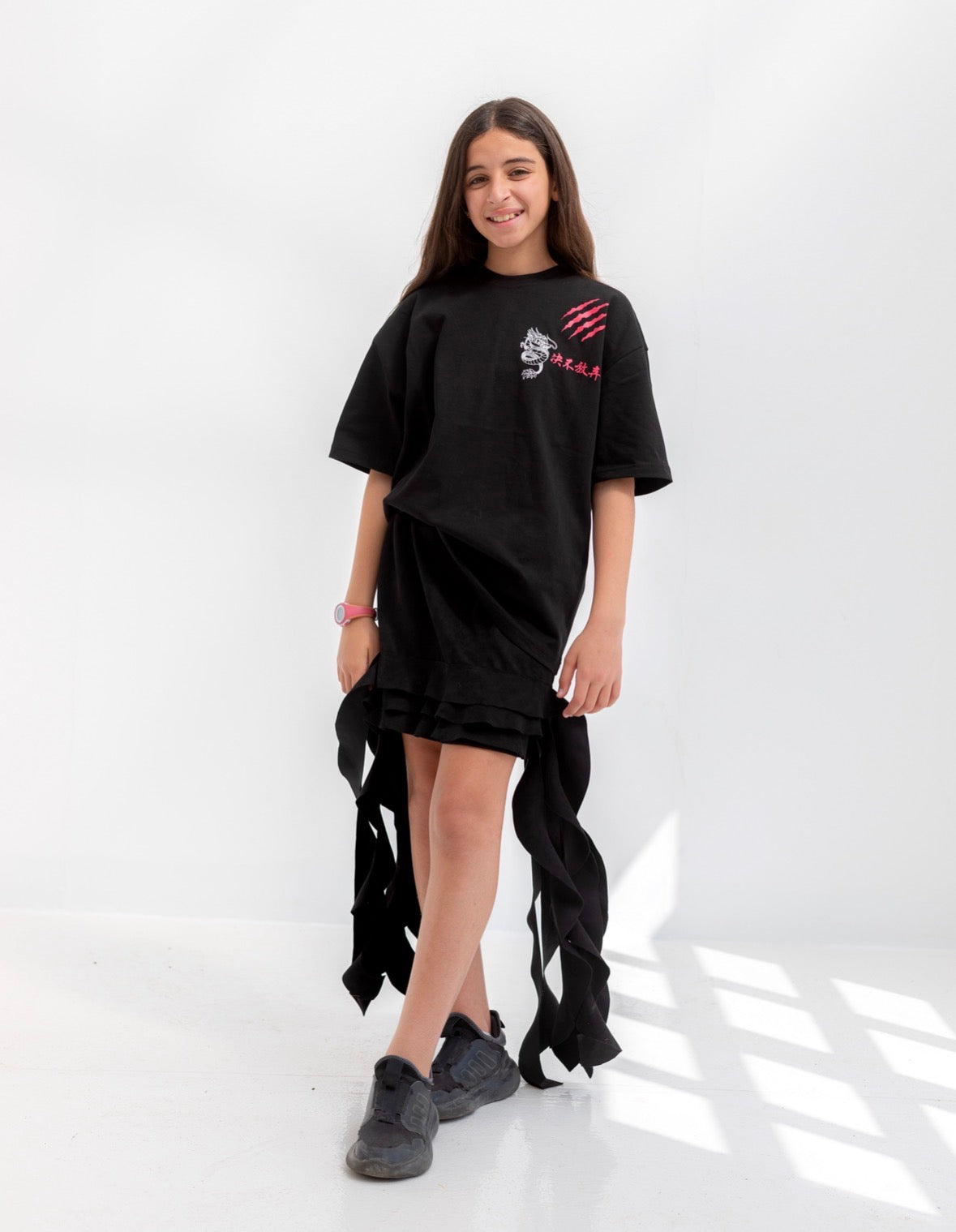 Fringes skirt