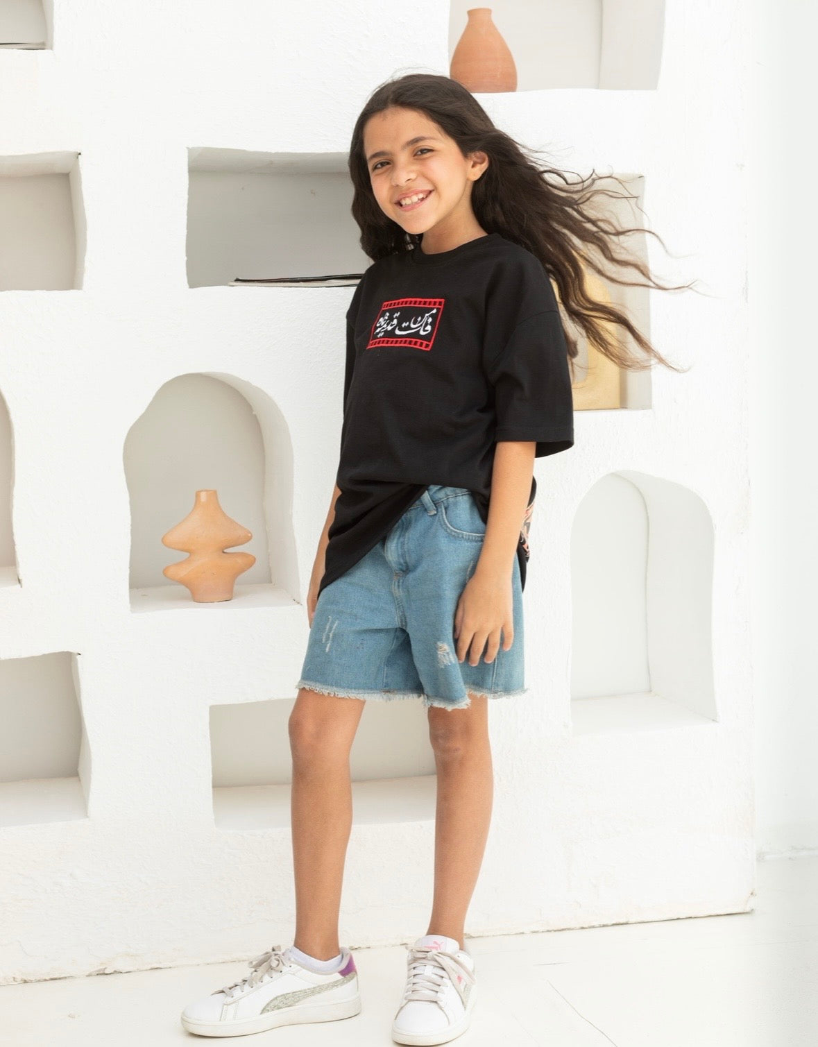 Retro oversized TEE