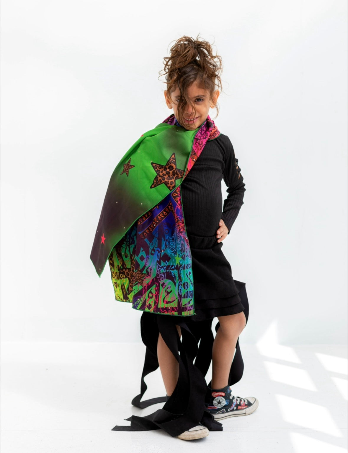 Double-faced scarf ( kids)