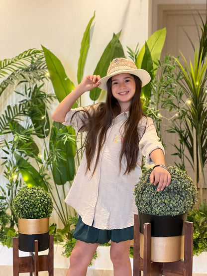 Butterfly Shirt Dress