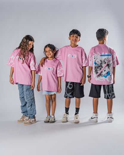 Never Give- Up Pink T-shirt