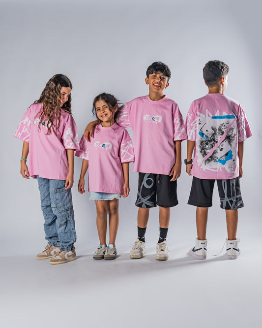 Never Give- Up Pink T-shirt