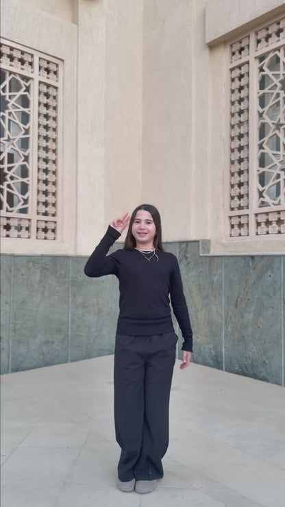 Double-faced scarf ( kids)